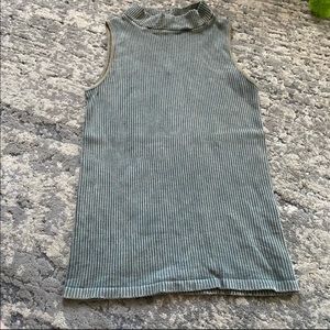 {Free People} No Looking Back Ribbed Tank